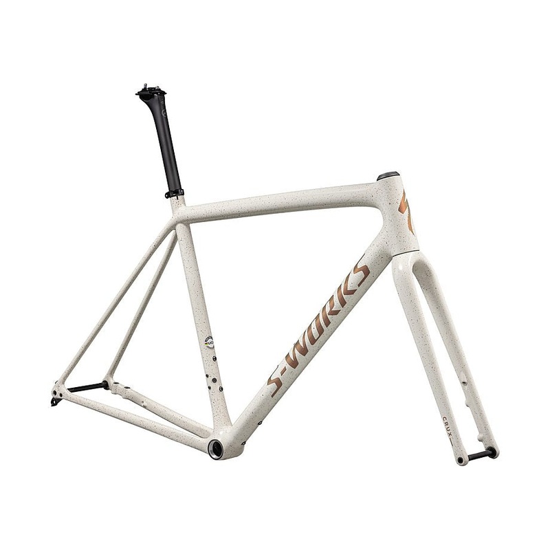 Specialized crux S-Works frmset gloss birch red gold pearl speckle/red gold 56