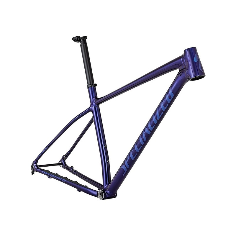 Specialized chisel ht ltd frm frame gloss purple tint over chameleon / satin chameleon xl