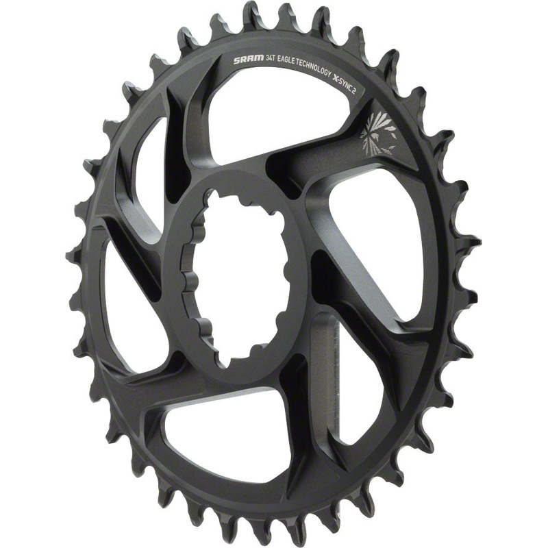 SRAM X-Sync 2 Eagle Oval Direct Mount Chainring 34T 6mm Offset