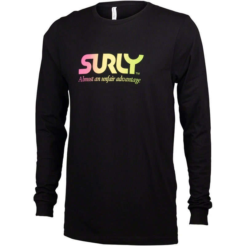 Surly Unfair Advantage Long Sleeved T-Shirt – Black Medium