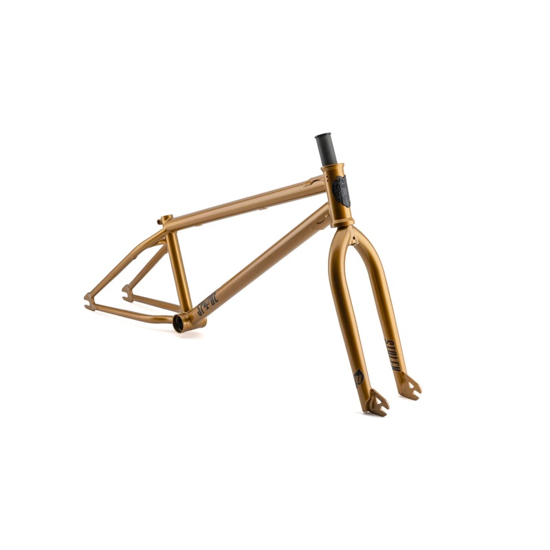 Stolen Spade Pro Frame & Fork Kit – Gold 22″