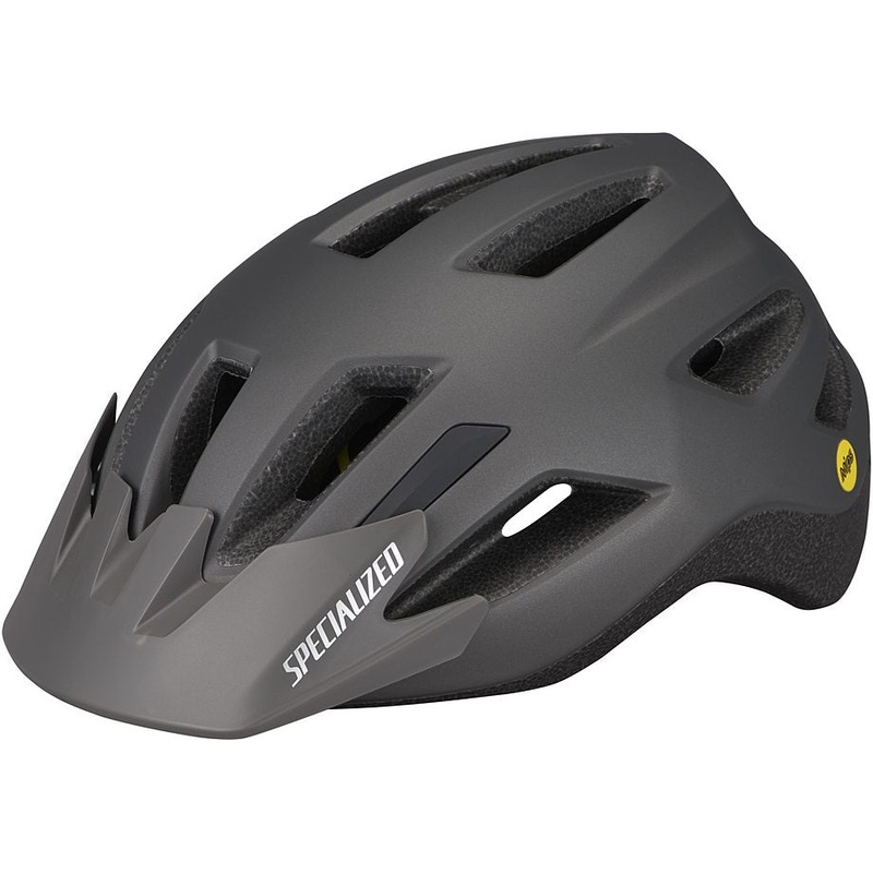 Specialized shuffle youth led sb mips helmet satin smoke youth (710y+)