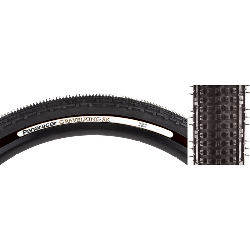 Tire Pan Gravel King Sk 700X35 Fold Tbls Bk/Bk