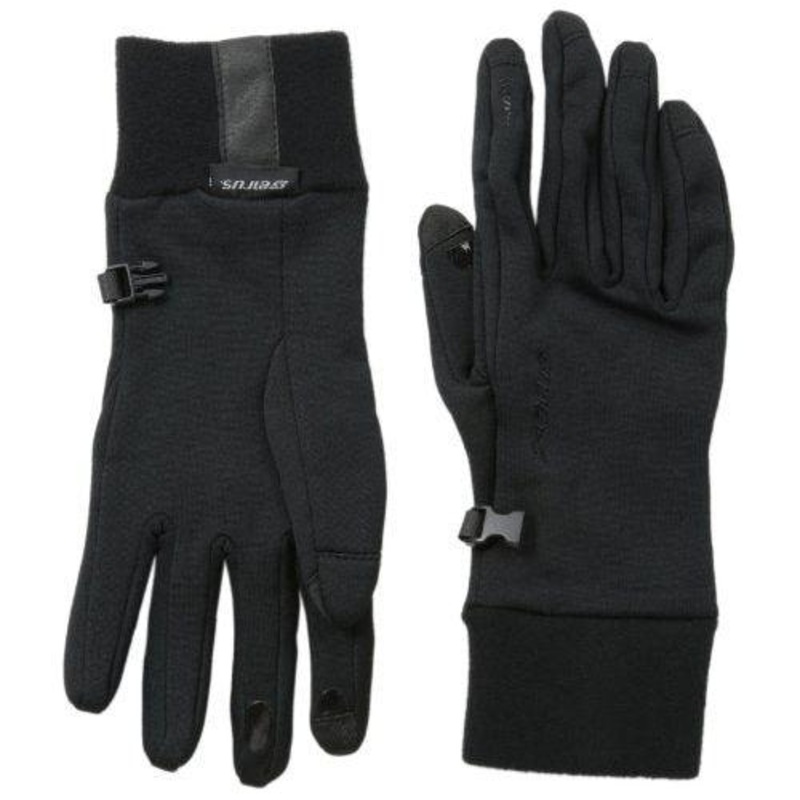 Seirus Innovation St Powerstretch Glove Liner – Black – Small/Medium