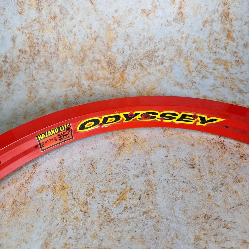 Odyssey Hazard Lite Rim Limited Edition Painted Red