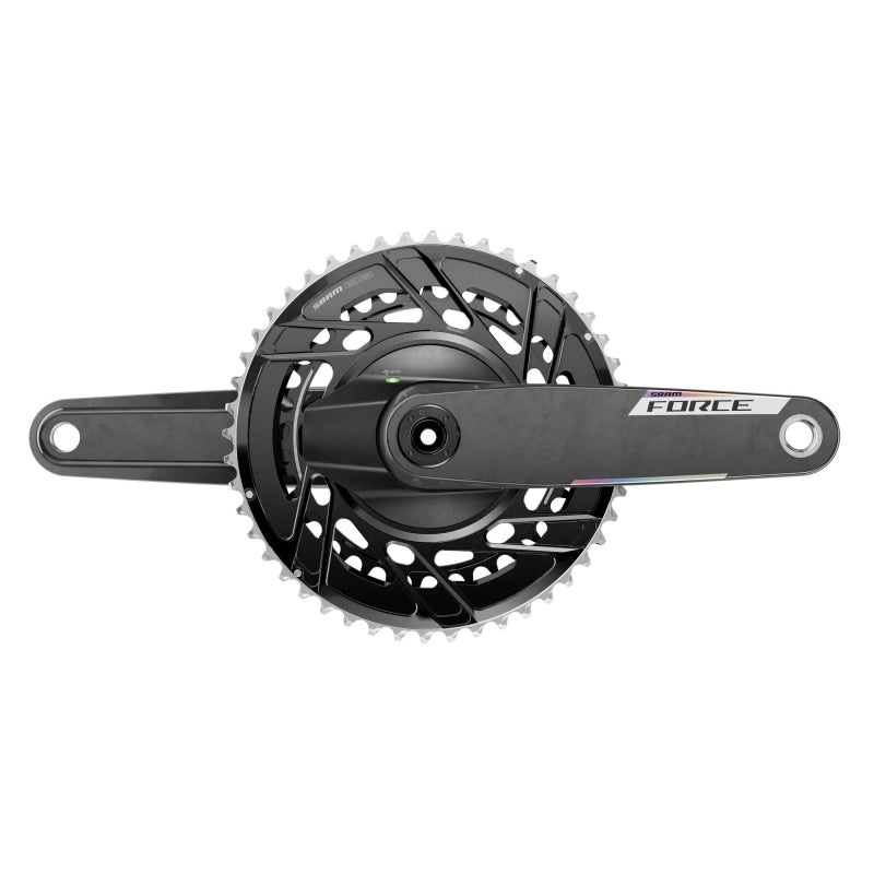 SRAM Force AXS Power Meter Crankset – 170mm 12-Speed 50/37t Thread Mount 8-Bolt PM Spider DUB Spindle Carbon E1