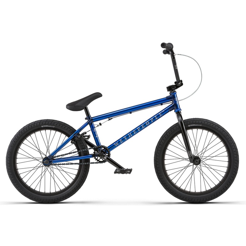 We The People Arcade 20″ BMX Bike 20.5″ TT – Translucent Blue