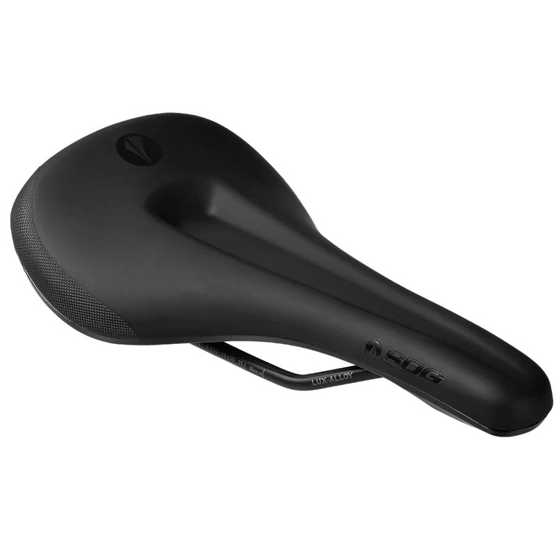 Bike Saddle SDG Bel-Air V3 Max , Steel Rails, Black/Black