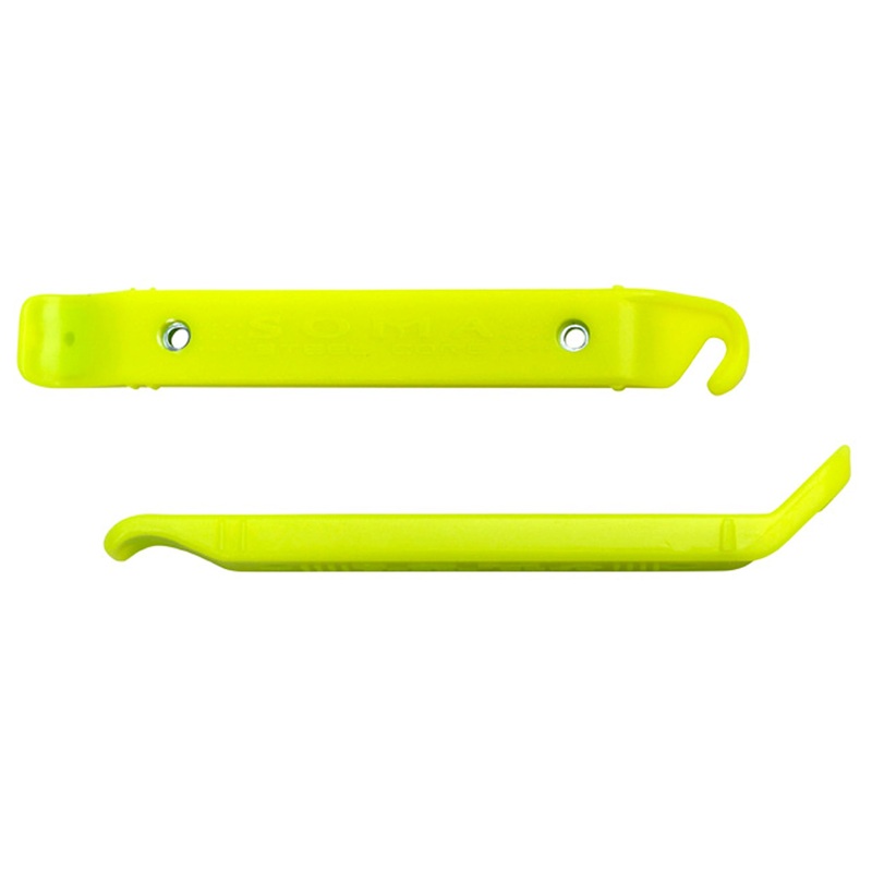 Soma Steel Core Tire Levers Pair – Neon Yellow