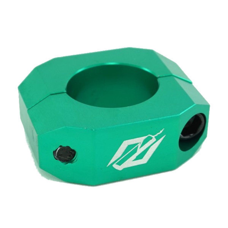 TNT Bicycles Double-Bolt BMX Seat Post Clamp – 25.4mm – 1″ – Green