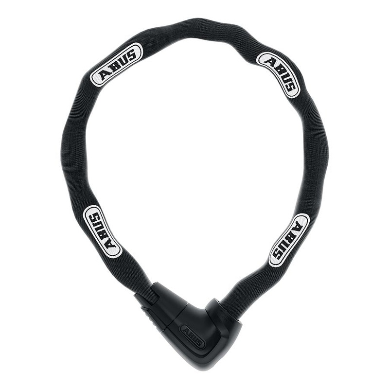 Abus  9808K/85 Steel-O-Chain Key Lock – Black