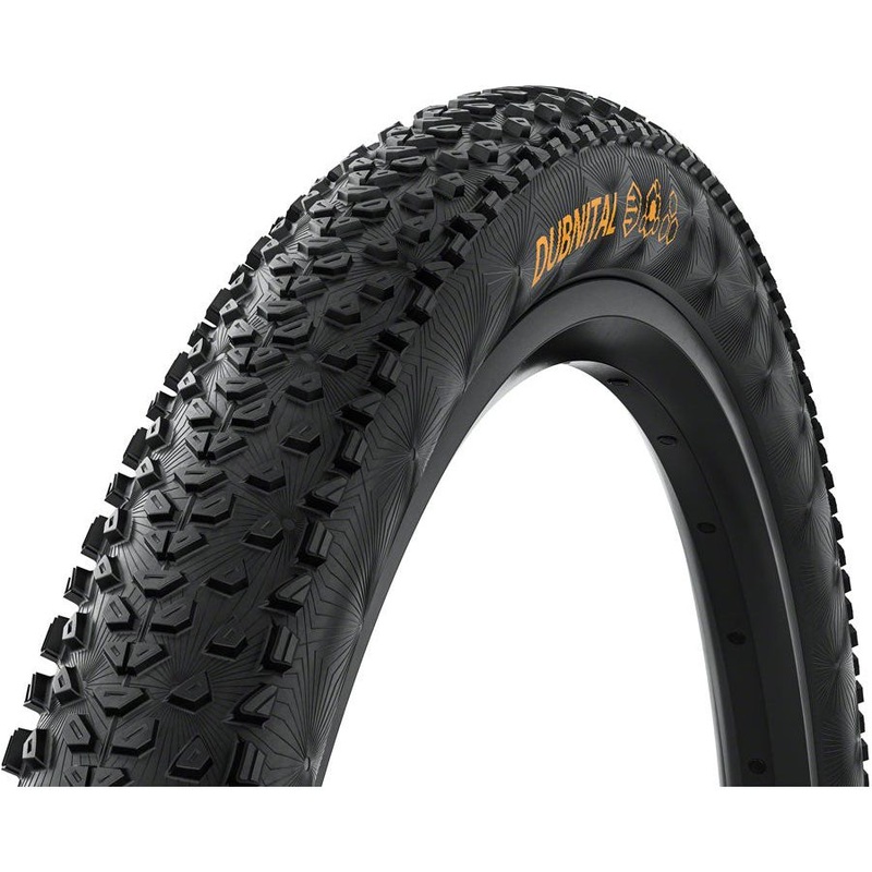 Continental Dubnital Tire – 29 x 2.20 Tubeless Folding BLK Rapid Race Casing E25