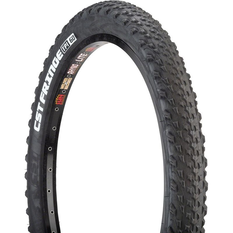 CST Fringe Tire – 24 x 2.8 Clincher Wire Black