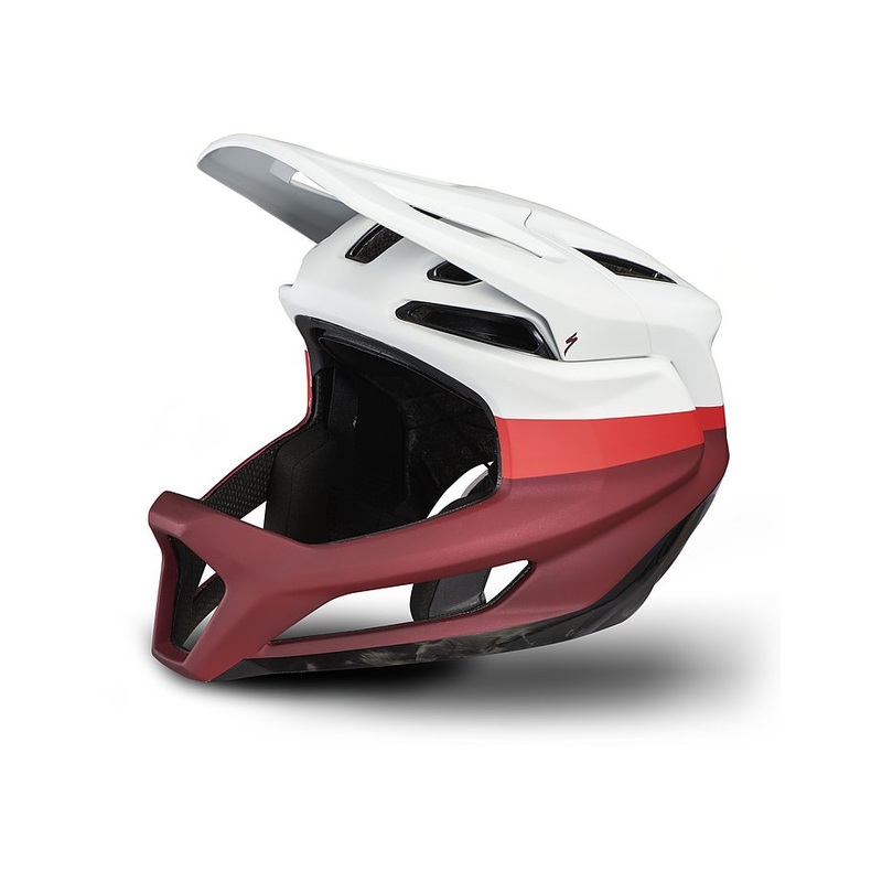 Specialized gambit v1 dove grey/maroon s