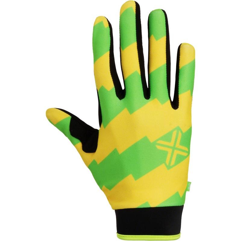 FUSE Chroma Gloves – Campos Full Finger Green/Yellow X-Large