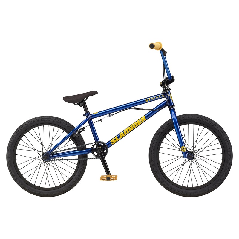 GT Slammer 20″TT BMX Freestyle Bike-Team Blue