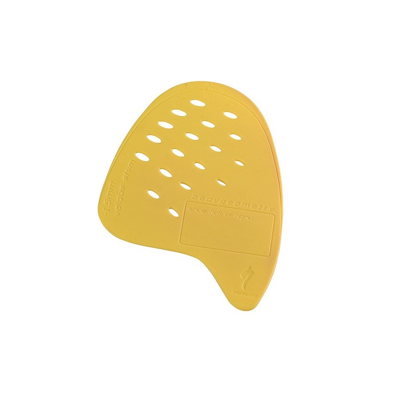 Specialized bg internal valgus wedge 2pk bg fitting yellow/valgus 45-46