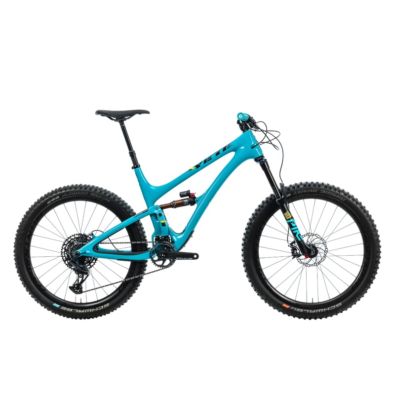 Yeti SB5 TURQ Lunch Ride Mountain Bike – 2019, Large
