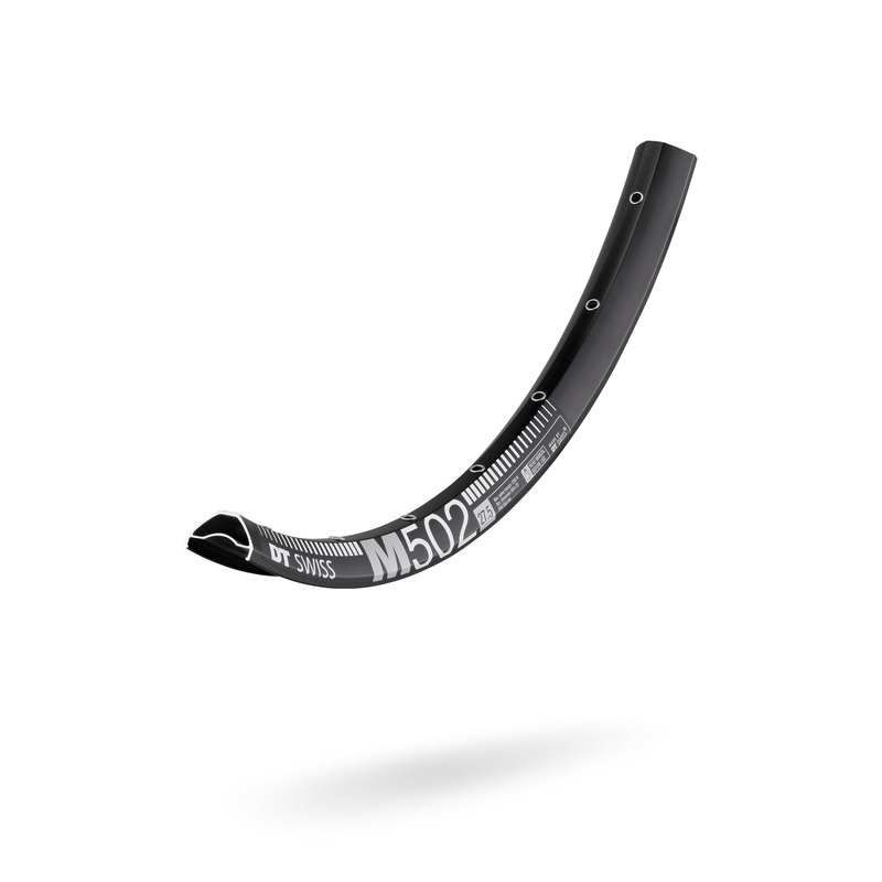 DT Swiss M 502 29″ Tubeless Ready Disc Mountain Bike Rim  Aluminum, 32H, All-Mountain Enduro, Light, Durable, Black, 602mm ERD