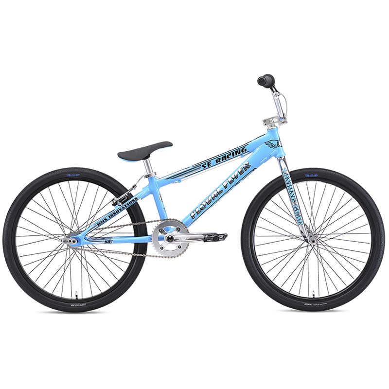 SE Racing Floval Flyer Pro Cruiser 24″ BMX Race Bike-Blue