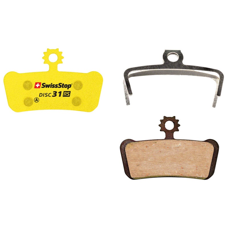 SwissStop Disc 31 RS Disc Brake Pads Shape: SRAM Guide/G2 Organic Pair