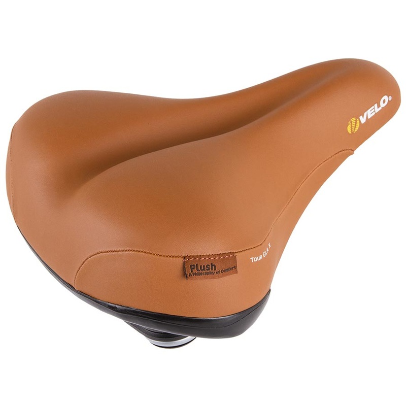 Velo Tour ELA X Comfort Saddle 260 x 220mm 847g Brown