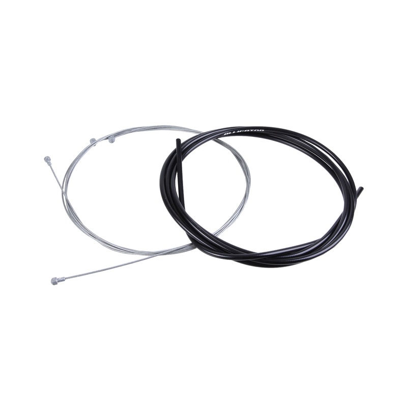 Alligator Reliable Shift Cable & Casing Set  High-Performance Compressionless Lined Housing for Precise Derailleur Shifting, 4mm Black, Front & Rear Options