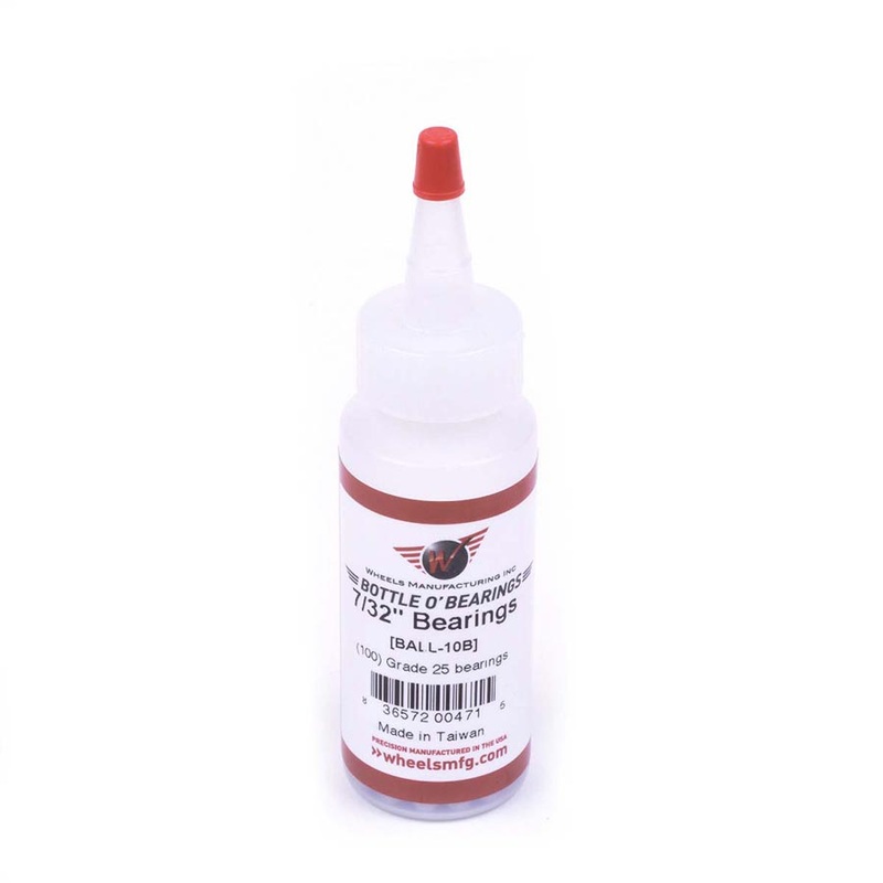 Wheels Manufacturing Grade 25 7/32″ Loose Ball Bearing: Bottle of 100