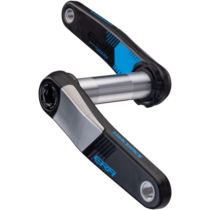 RaceFace ERA Crankset – 175mm, Direct Mount, 136mm Spindle with CINCH Interface, Carbon, Blue