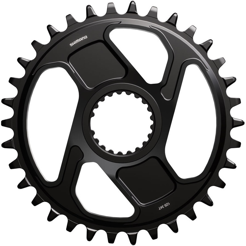 Shimano Deore XT SM-CRM86 1x Direct Mount Chainring – 34t Shimano Direct Mount For 12-Speed HG+ Chain Fits FC-M8200 Crank BLK