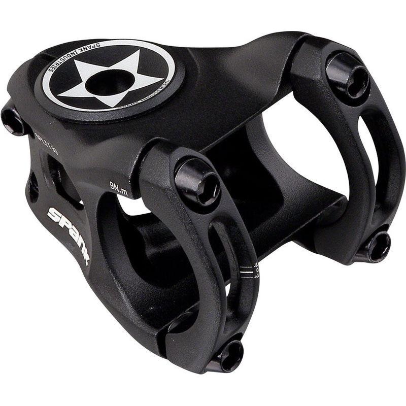 Spank Split Stem – 33mm 31.8 Clamp /-0 1 1/8 Aluminum Black