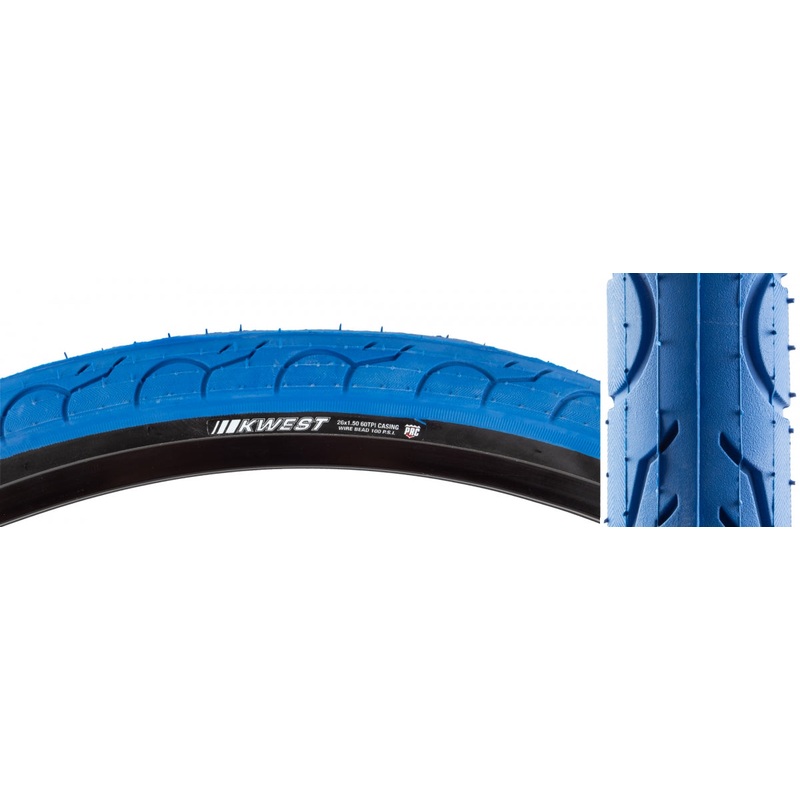 Tire Ken Kwest 26X1.5 Bu/Bsk 100Lb K1930 Wire