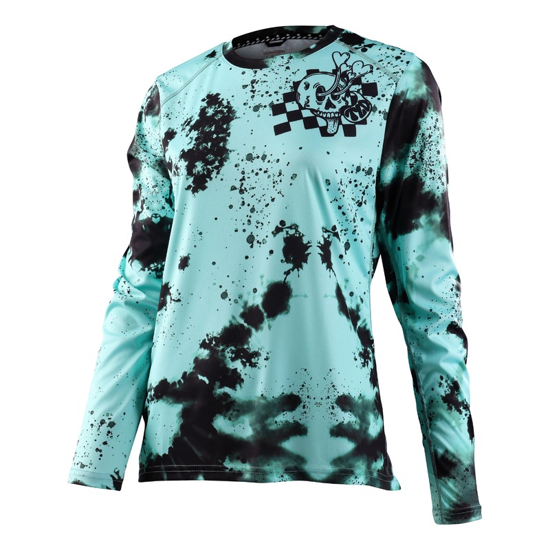 Troy Lee Designs Lilium Long Sleeve MTB Jersey – Womens – Micayla Gatto – Mist