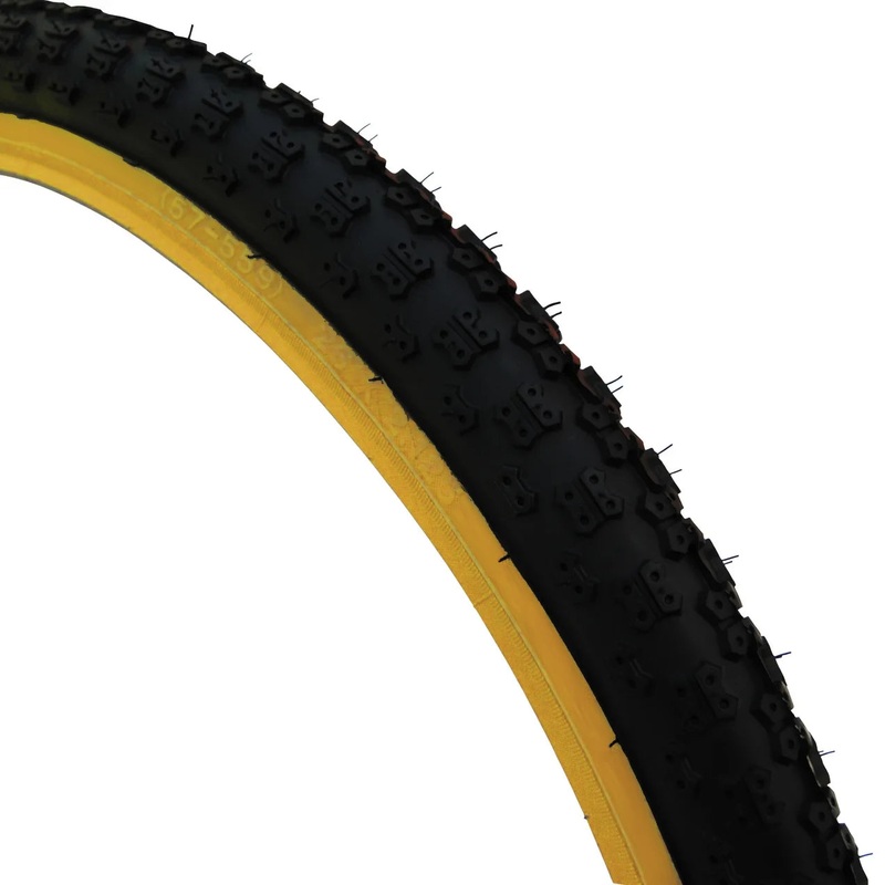 26×2.125 Kenda Comp 3 III tread  BMX Tire – Black w/ Gumwall