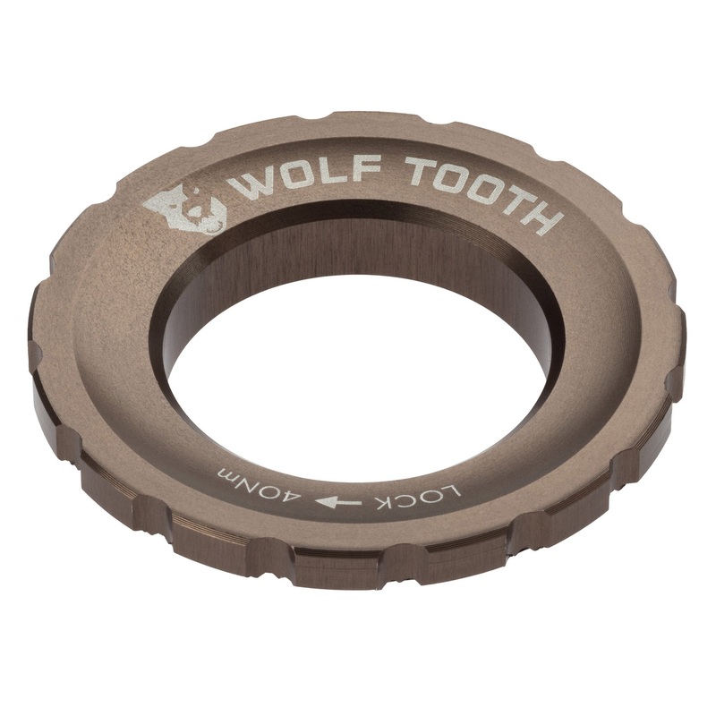 CenterLock Rotor Lockring – External Splined Espresso