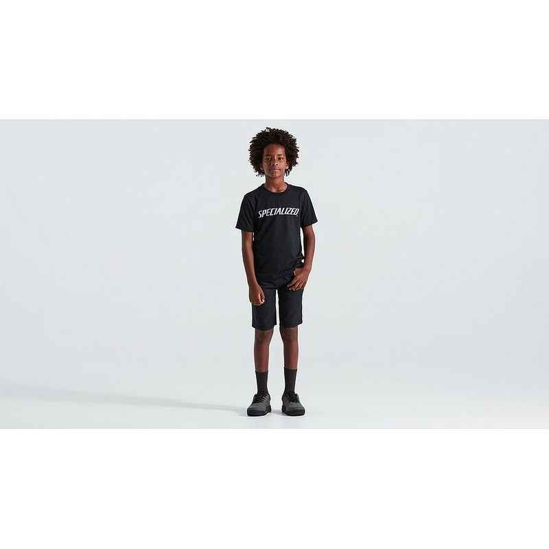 Specialized wordmark tee ss yth black sm