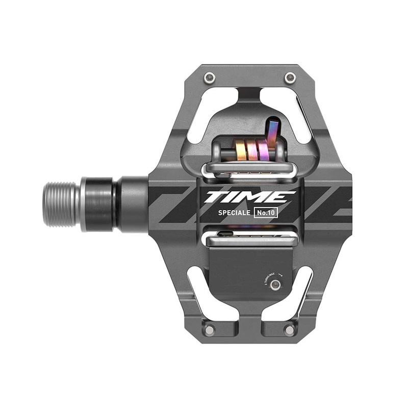 Time Speciale 10 Pedals – Dual Sided Clipless Platform Aluminum 9/16″ Gray Small B1