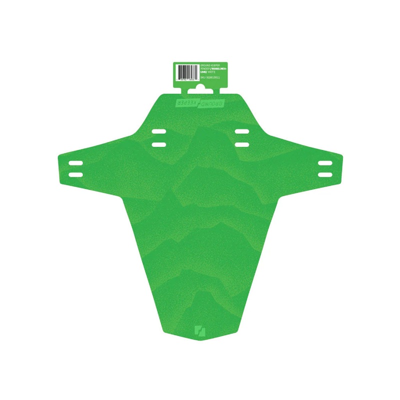 Ground Keeper Fender, Ridgelines Lime – Matte