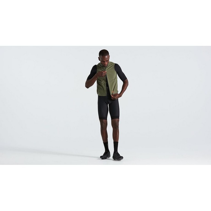 Specialized prime wind vest men oak green xs