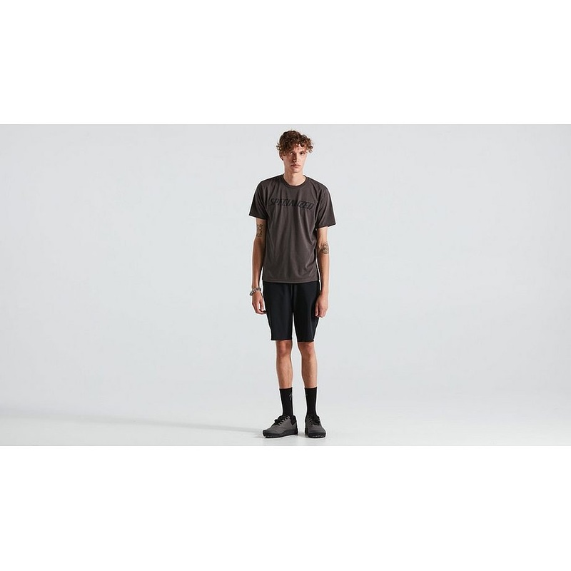 Specialized wordmark tee ss men charcoal xs
