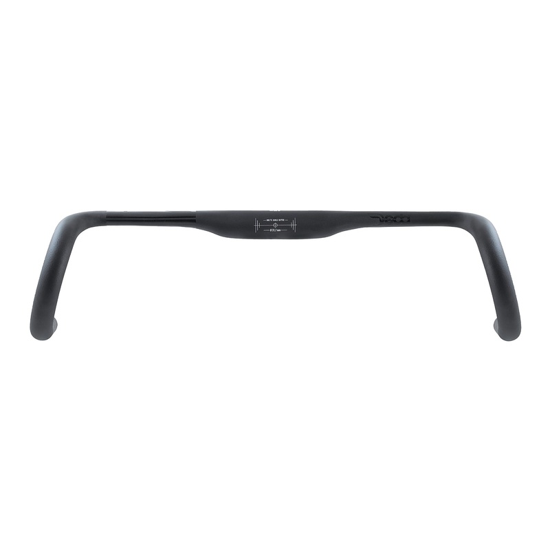 Deda Elementi Superzero Gravel Alloy Handlebar Series  42-46cm, 75mm Reach, 16 Flare, DCR Internal Cable Routing, Lightweight Aluminum Design