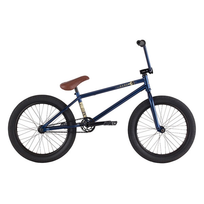 Haro Plaza BMX Bike-20.5″TT-Signature Dark Blue
