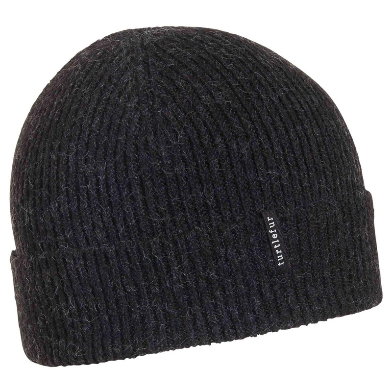 Turtle Fur Williamsburg Watch Cap in Classic Black