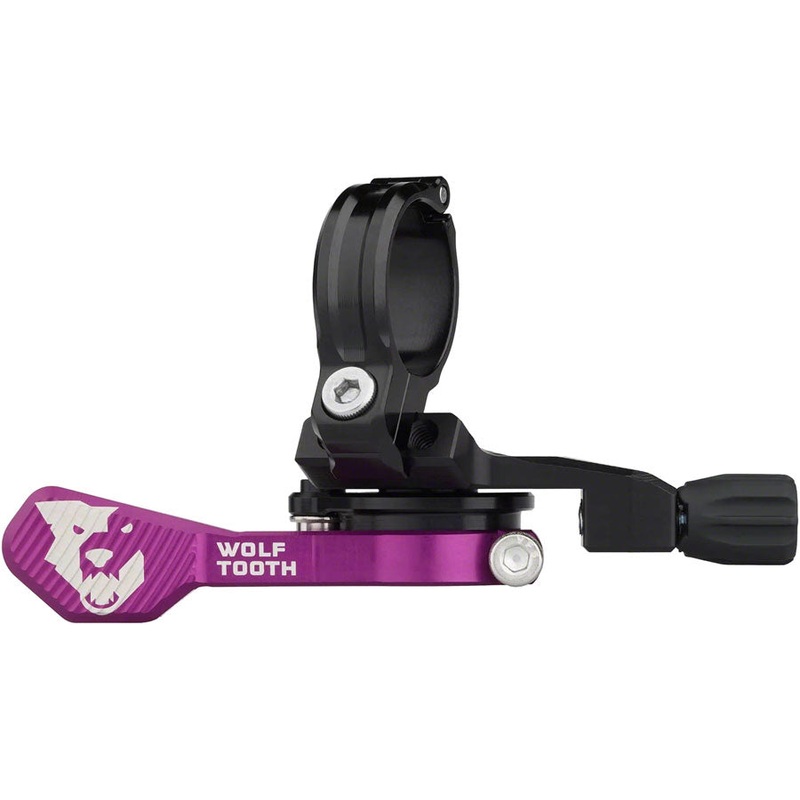 Wolf Tooth ReMote Pro Dropper Post Lever – 22.2mm Clamp Ultraviolet Purple