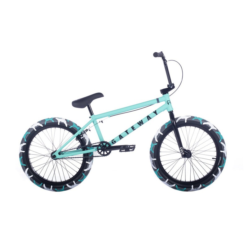 Cult Gateway 20.5″TT BMX Freestyle Bike-Teal