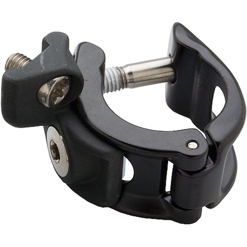 SRAM MatchMaker X Cockpit Clamp – Left, Black, With Titanium Bolts