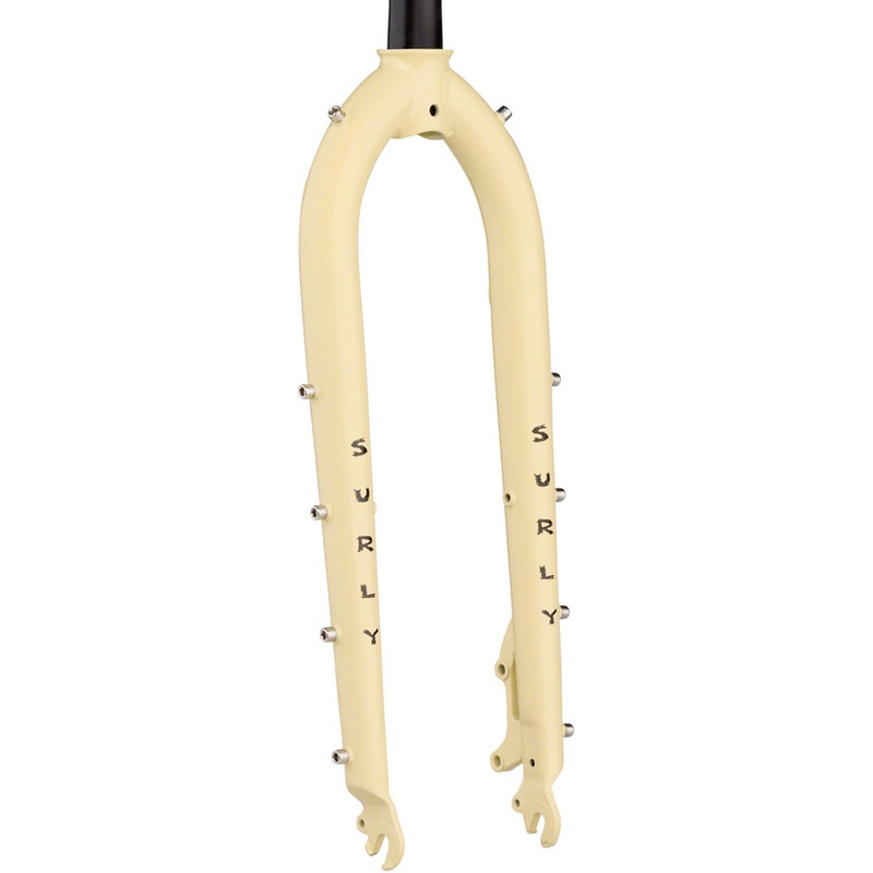 Surly Cocktail Fork – 27.5″ QRx100mm 1-1/8″ Straight Steerer 420mm Axle To Crown Steel Whipped Butter