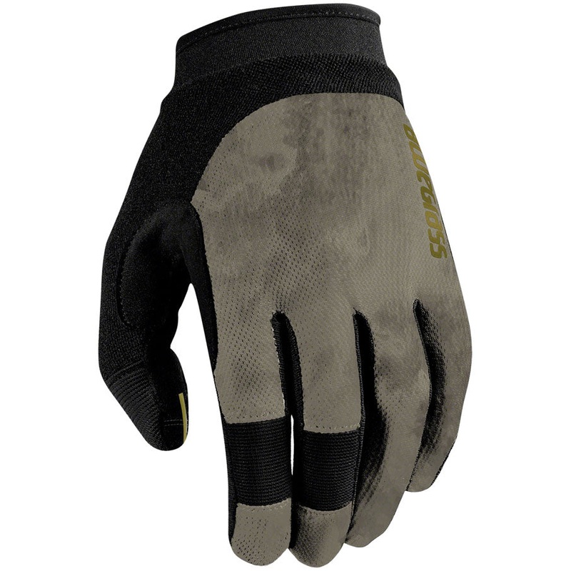Bluegrass React Gloves – Gray Full Finger X-Large