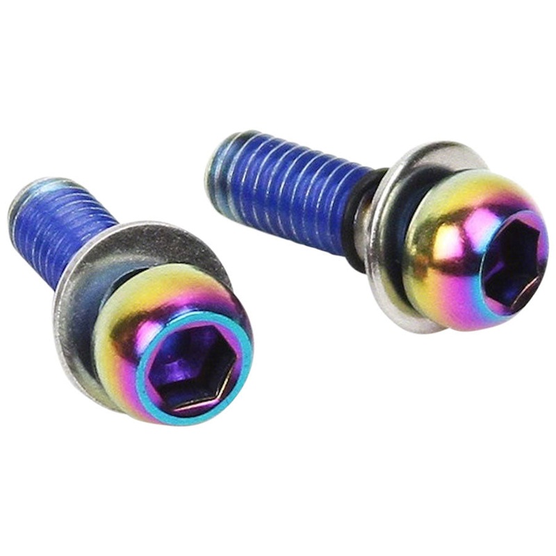 SRAM Caliper Mounting Hardware Direct Standard Mount – Stainless Rainbow Bolts