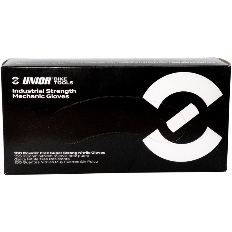 Unior Industrial Strength Nitrile Mechanic Gloves – Box 100 X-Large